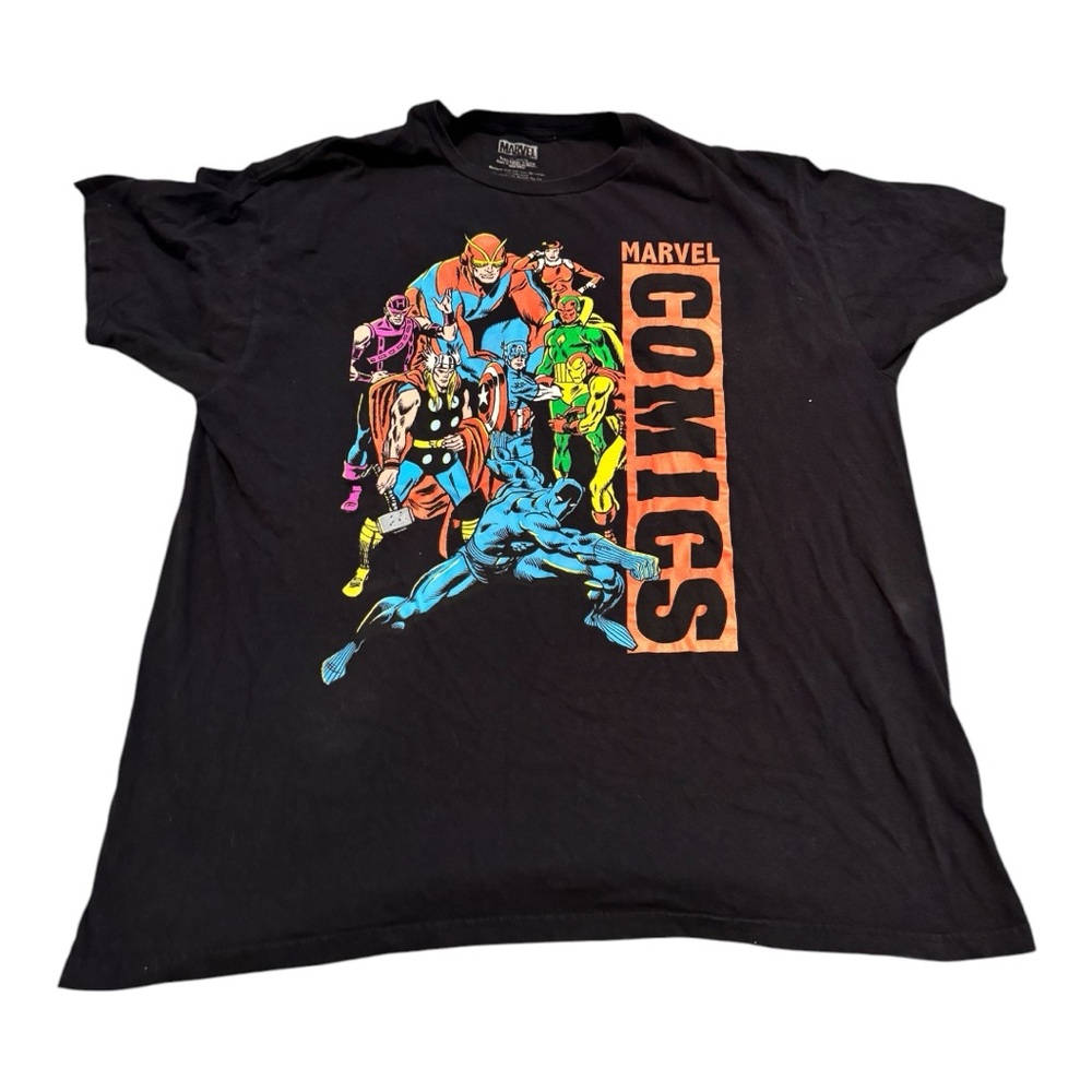 Marvel Comics Black Graphic T-Shirt